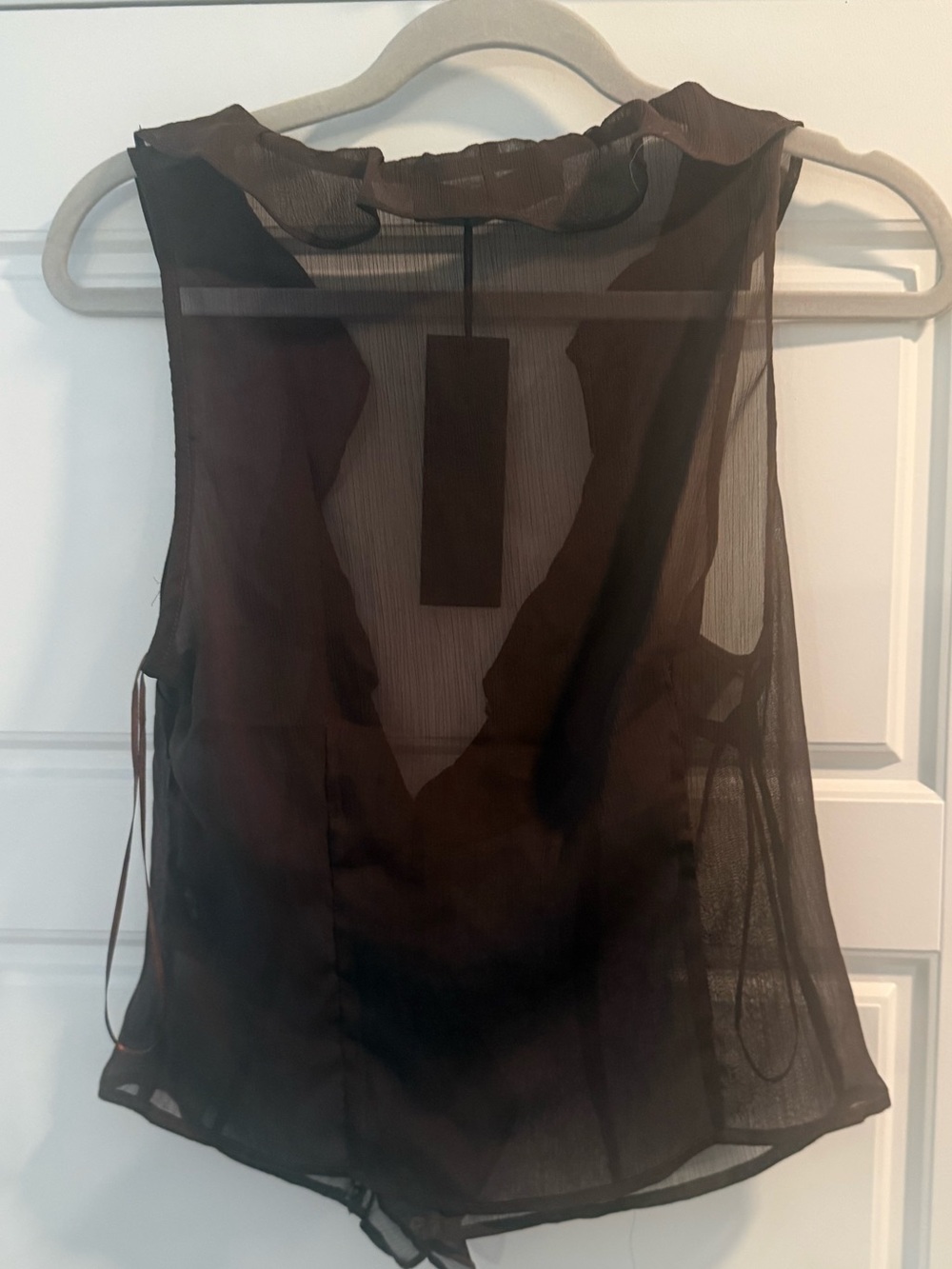 NWT Lioness Rose Ruffle Top - Picture 3 of 6